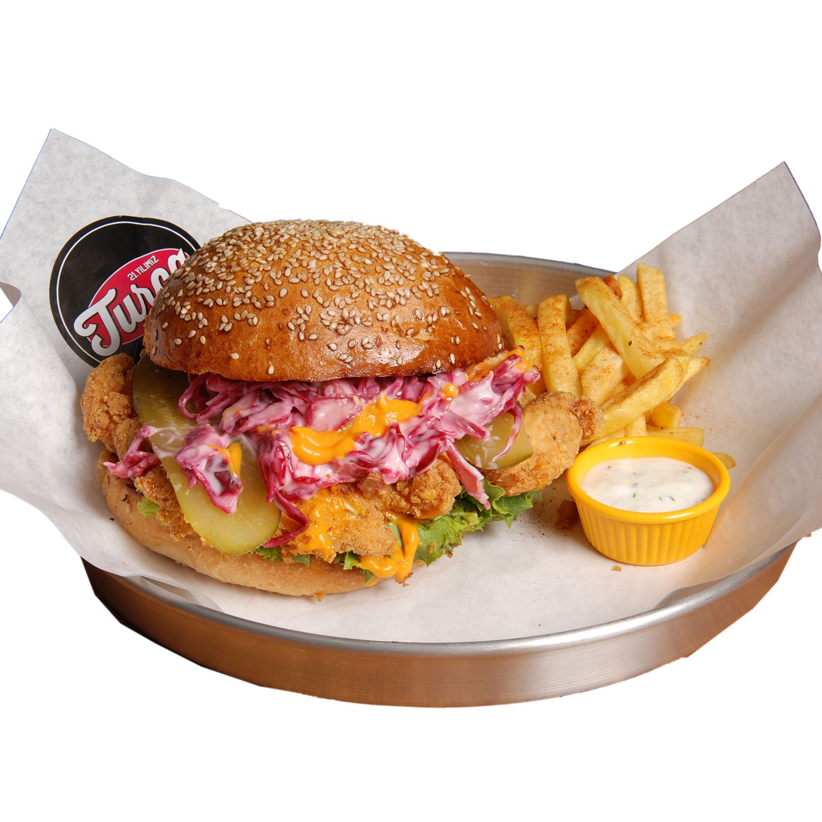 Cavolo Viola Tavuk Burger