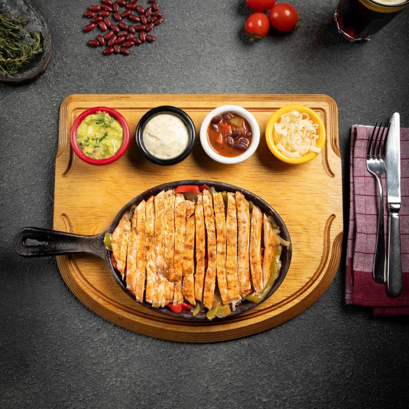 Fajita Tavuk