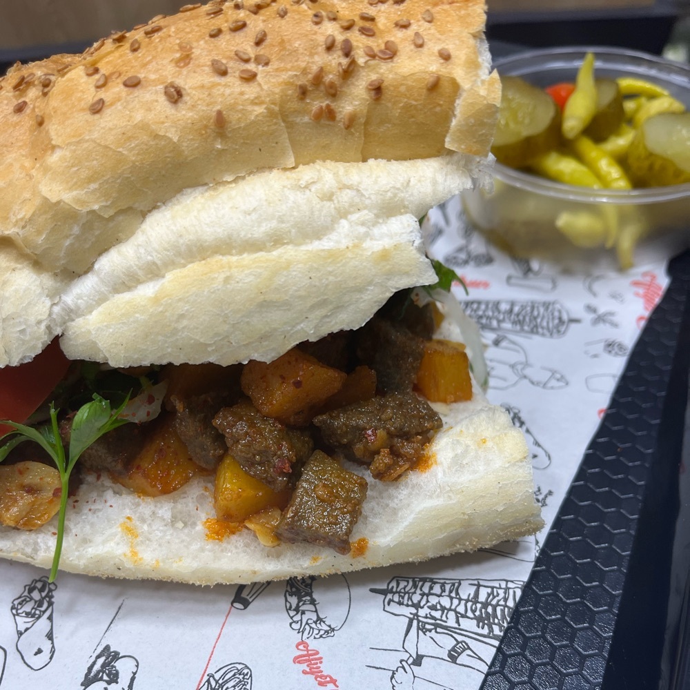 Sebzeli dana Ciğer (Yarım)120 gr
