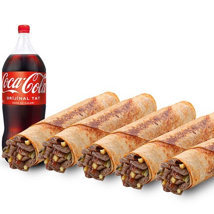 5'Li Et Dürüm Menüsü