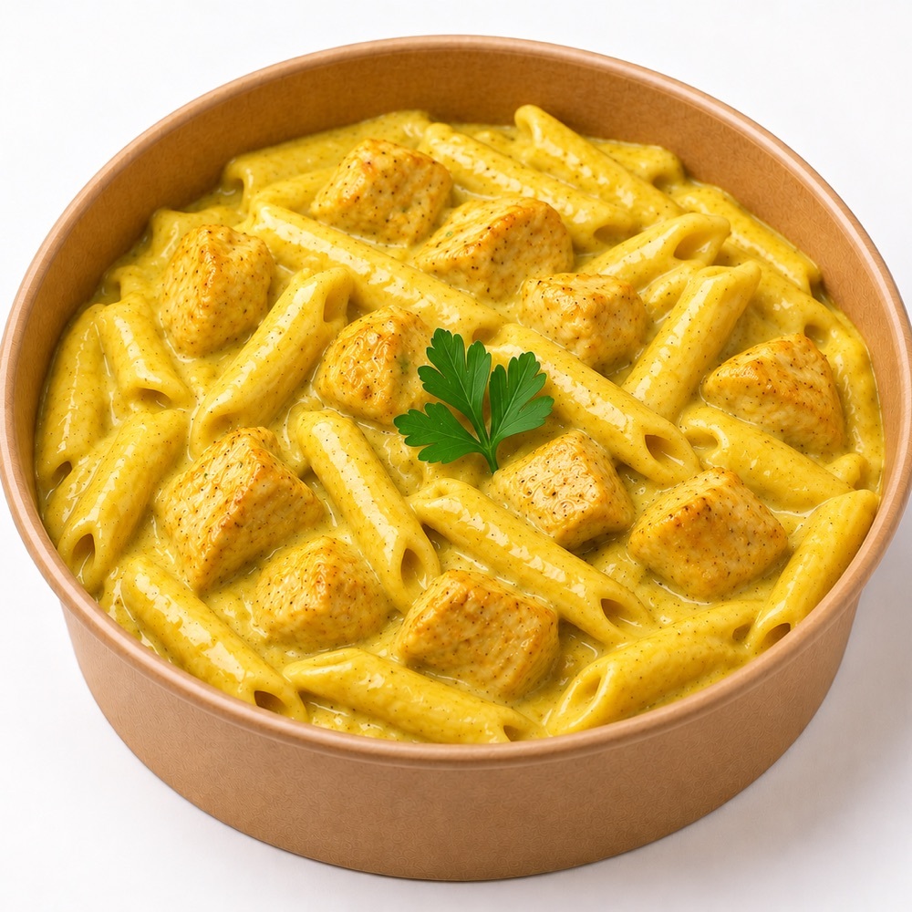 XL Köri Soslu Tavuk Penne