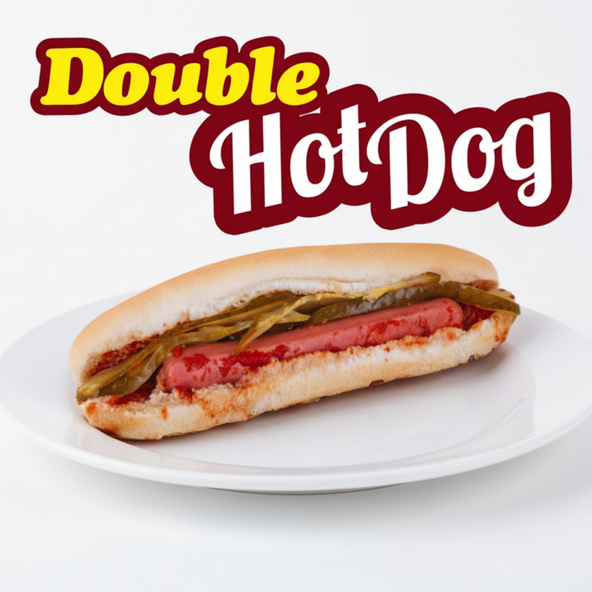 Double Sosisli Sandviç