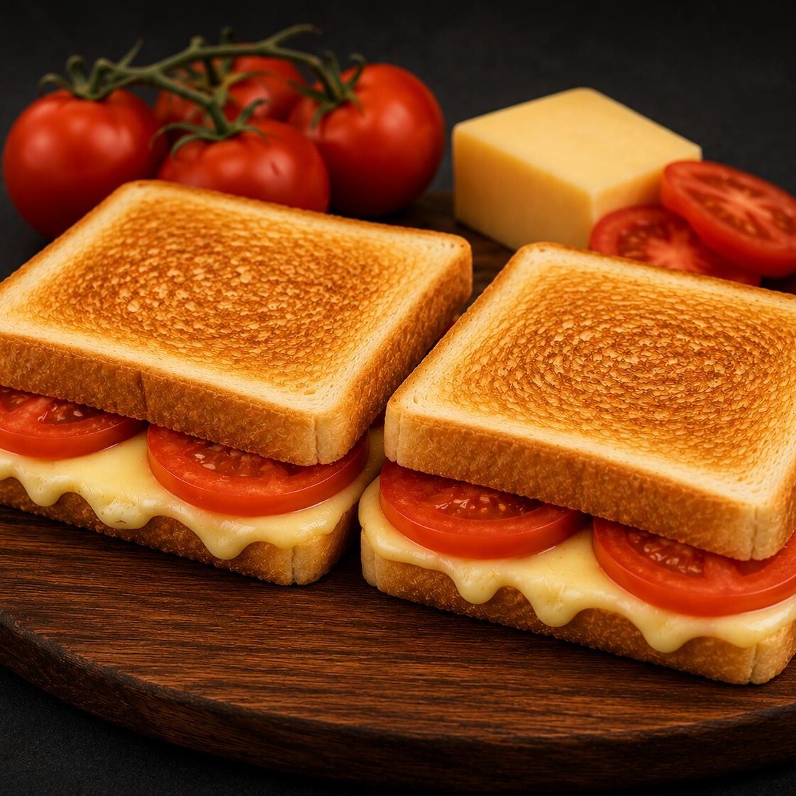 2'Li Kaşarlı Domatesli Tost