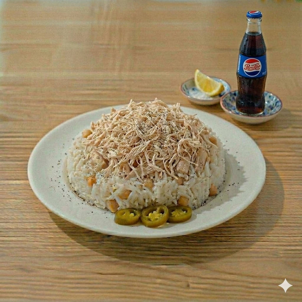 Tavuklu pilav & Pepsi Şişe 250 Ml