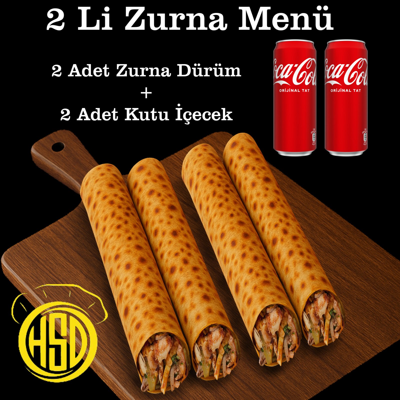 2 Zurna Dürüm Menü