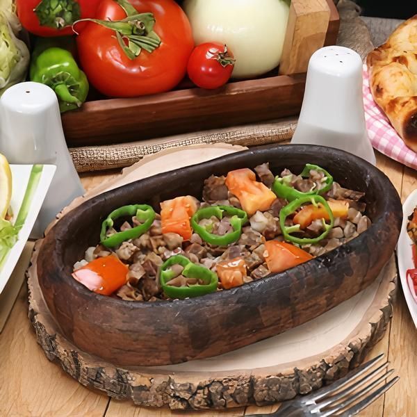 Güveçte Kavurmalı Kaşar