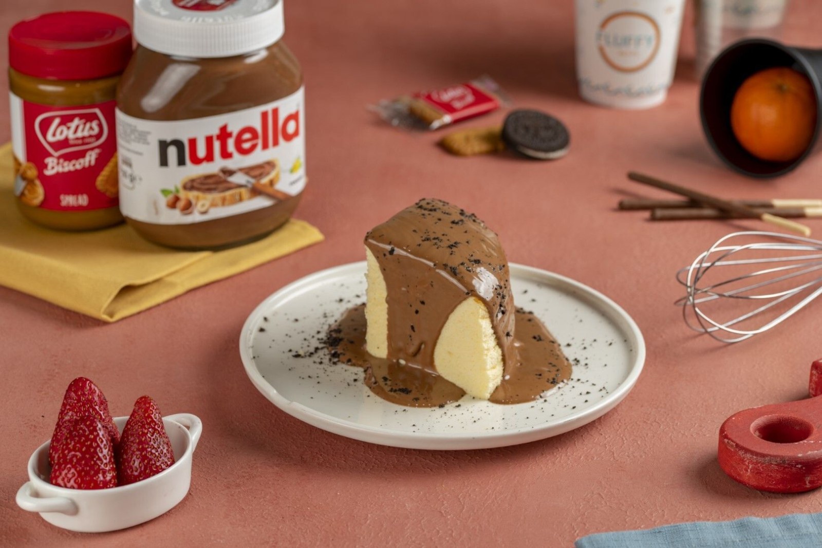 Çikolatalı Japon Cheesecake
