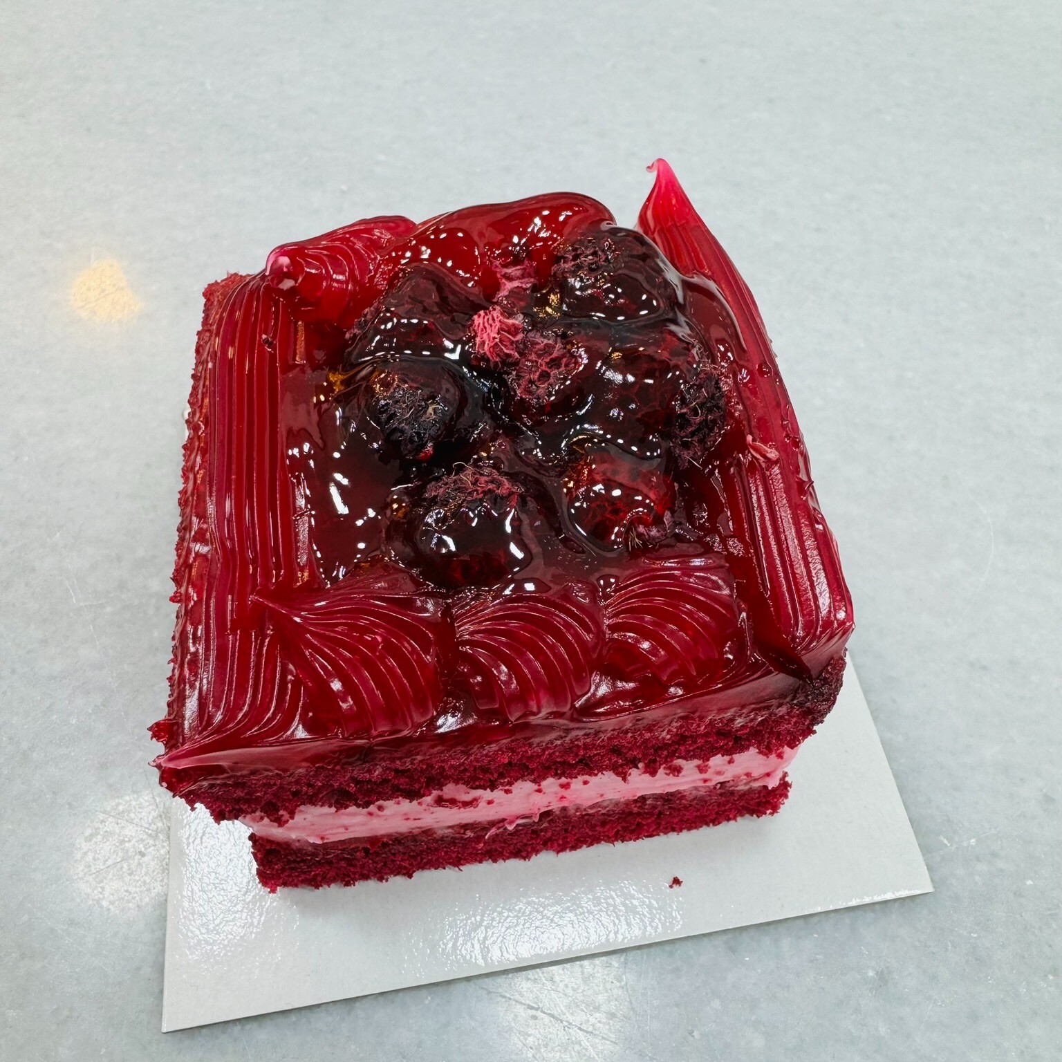 Kırmızı Kadife kek (red velvet cake>)