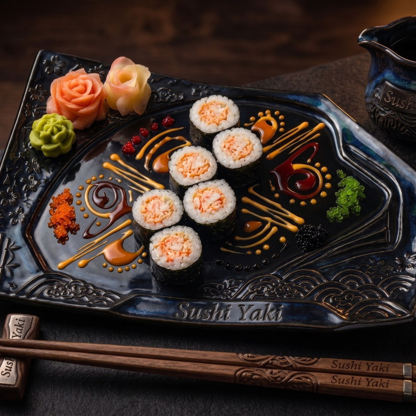 190- Spicy Kani Maki Roll (6 Pcs.)