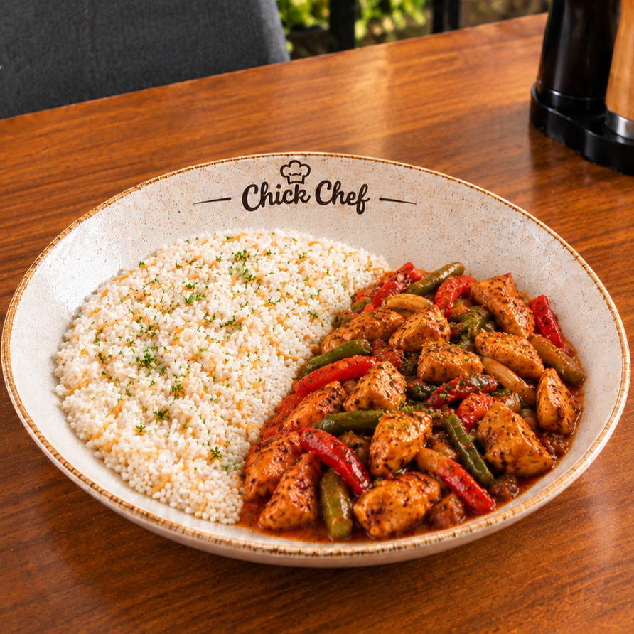 Chef'in Mutfağından Acılı Tavuk Sote + Pilav