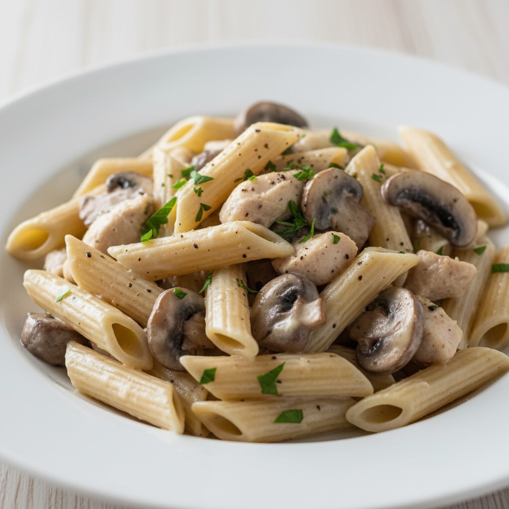 Kremalı Tavuk Penne