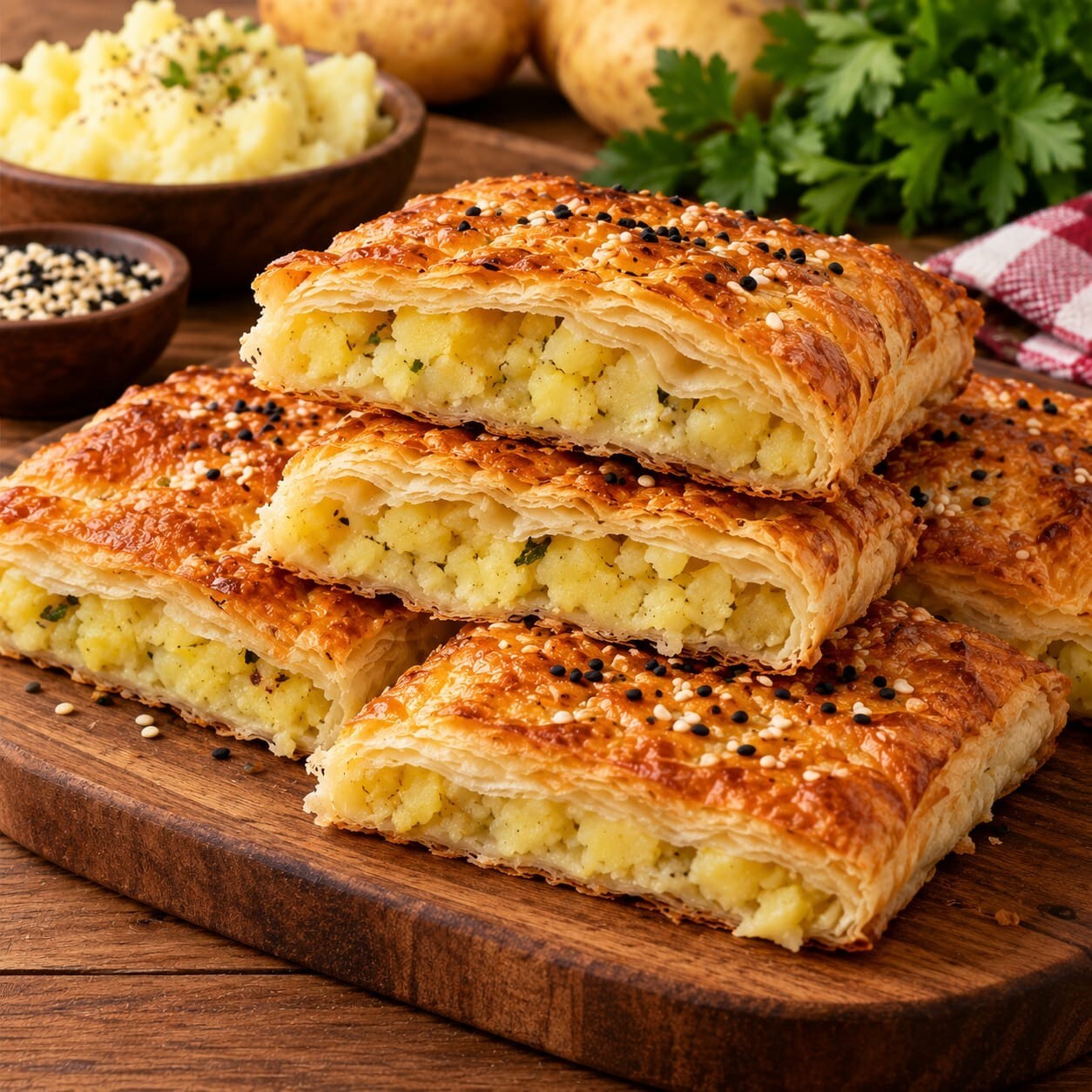 Patatesli Milföy Börek