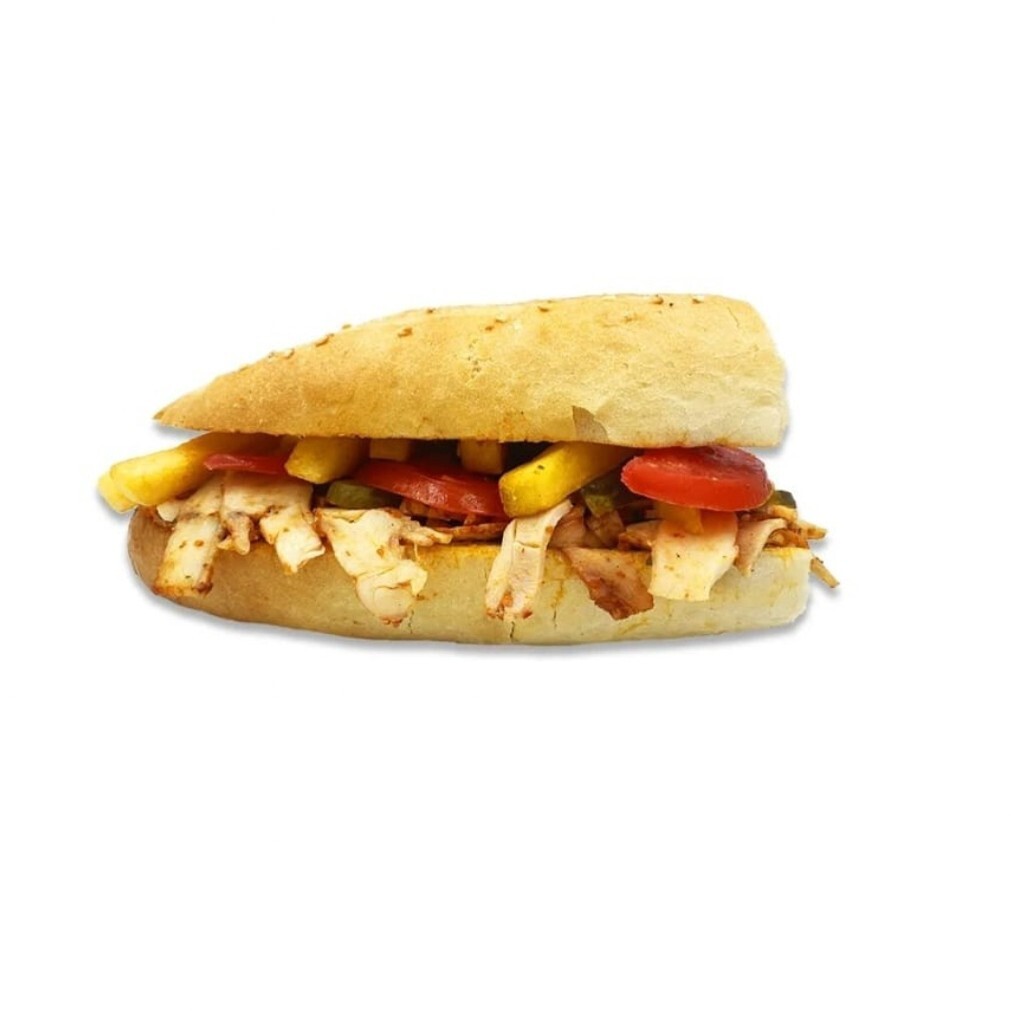 Yarım Ekmek Tavuk Döner ( 80 gr )