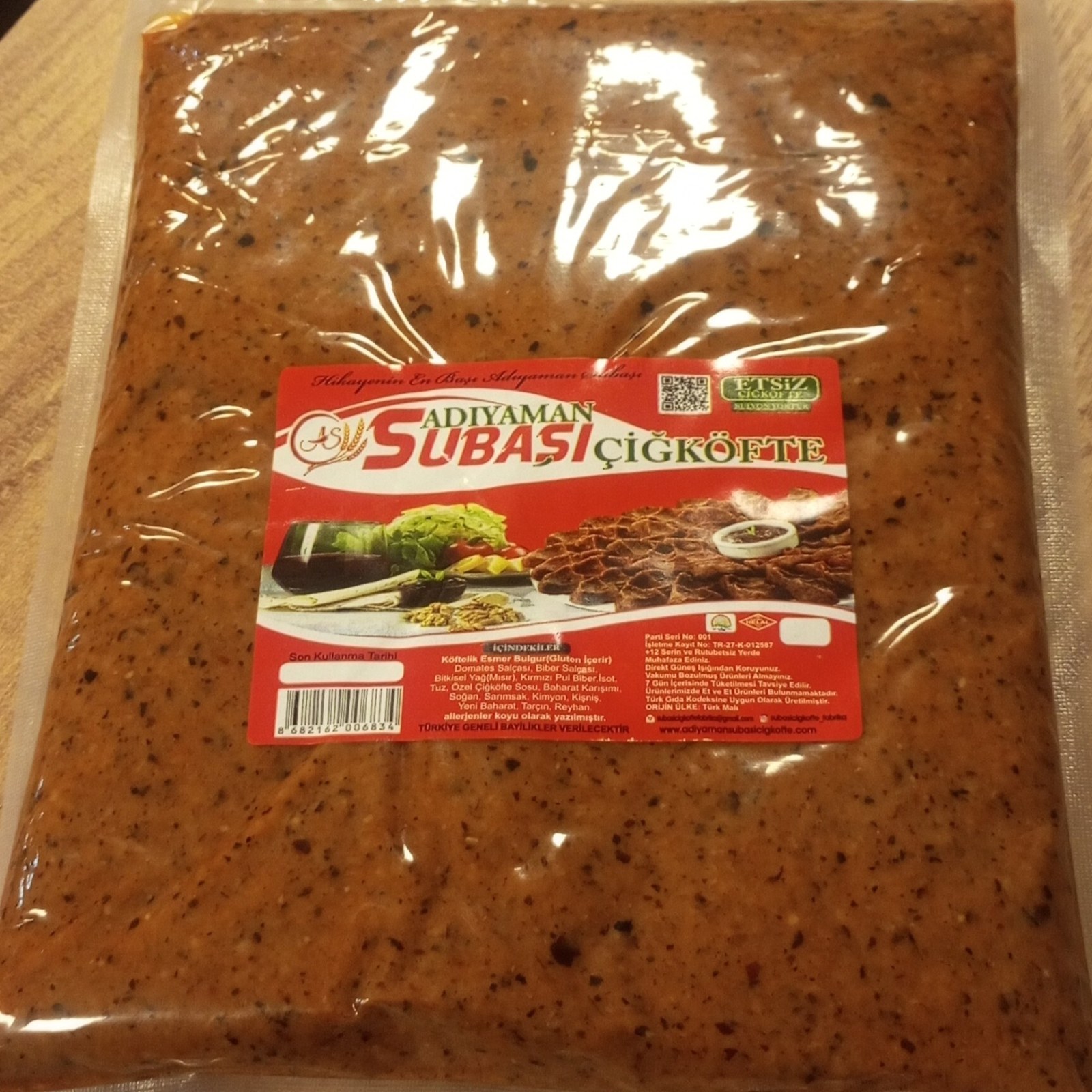 1 kg Çiğ köfte