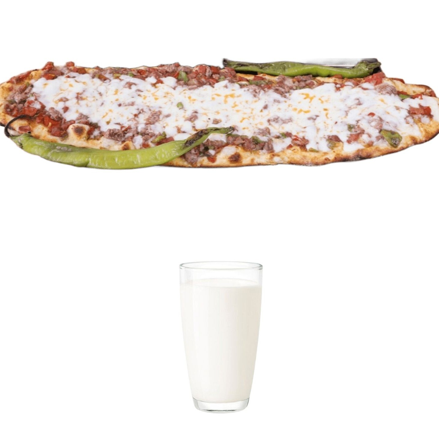 Konya Usulü Kuşbaşılı Kaşarlı Pide Menü