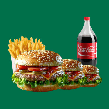 Star 3'lü Acılı Burger