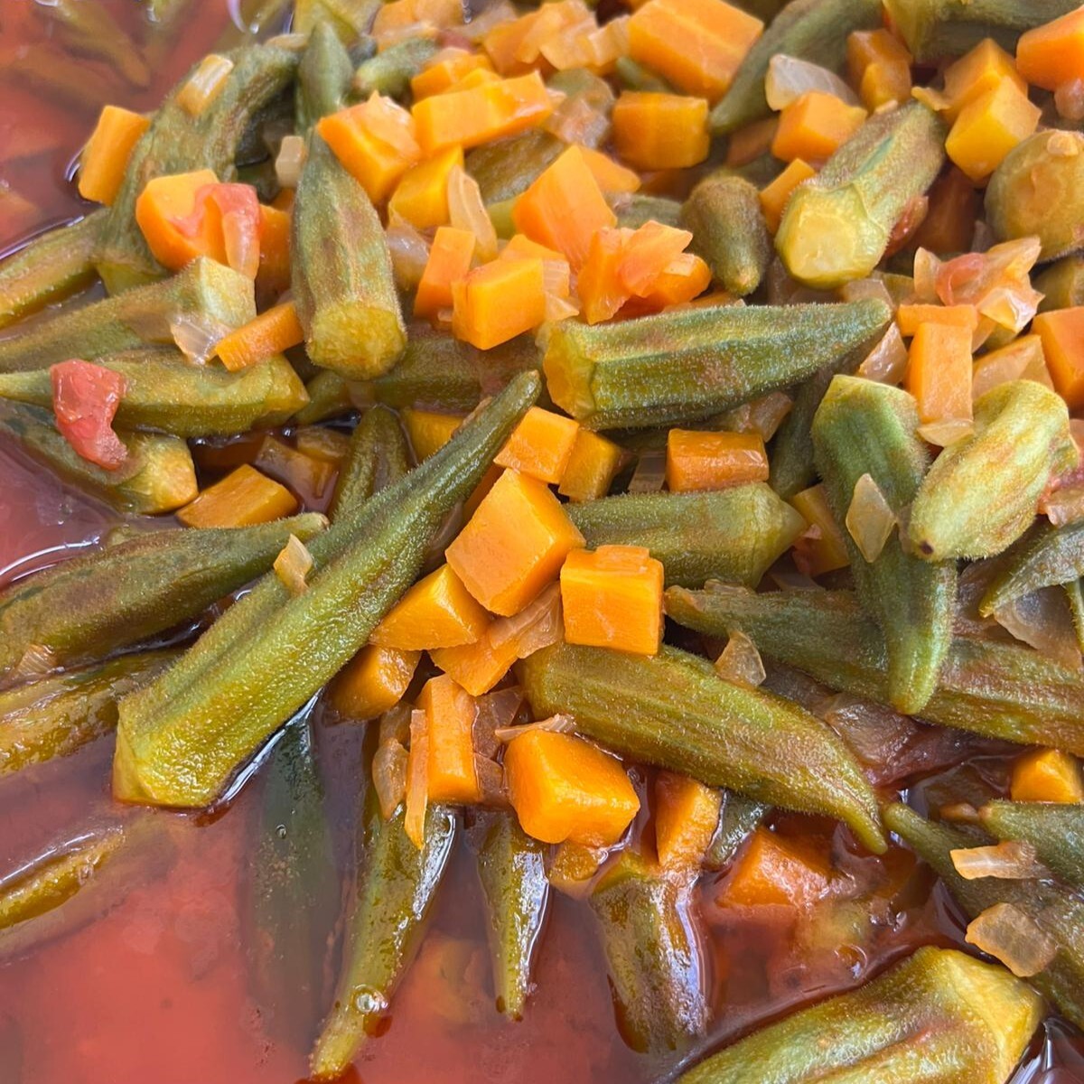 Zeytinyağlı Bamya