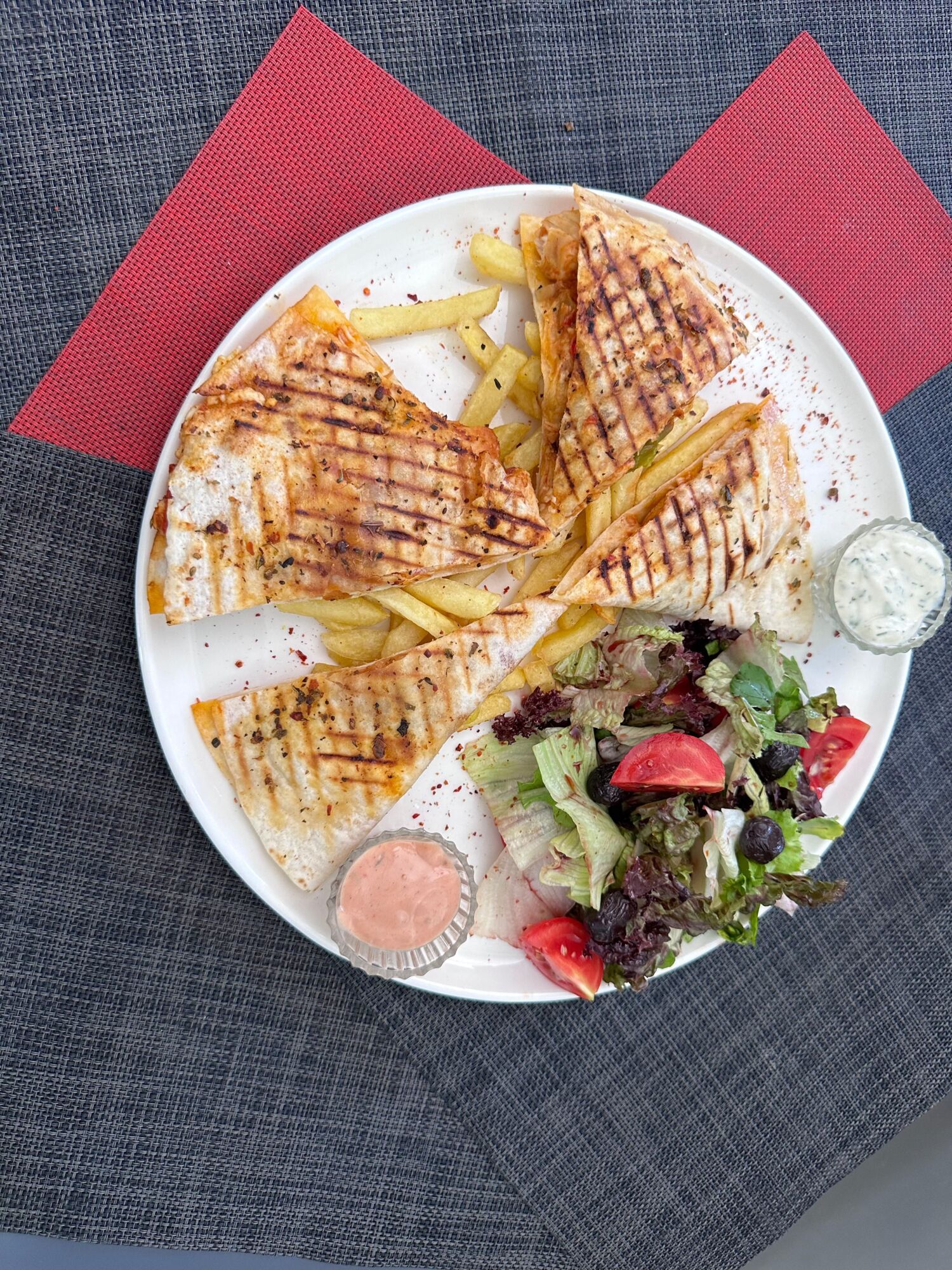 Cheddar Quesadilla