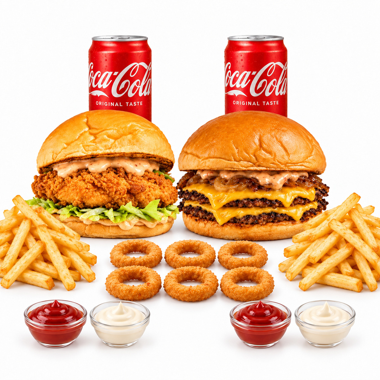 Mix Burger Menü