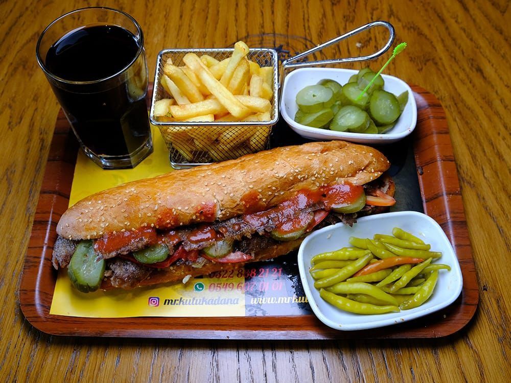 Sütlü Ekmek Arası Et Döner Menü