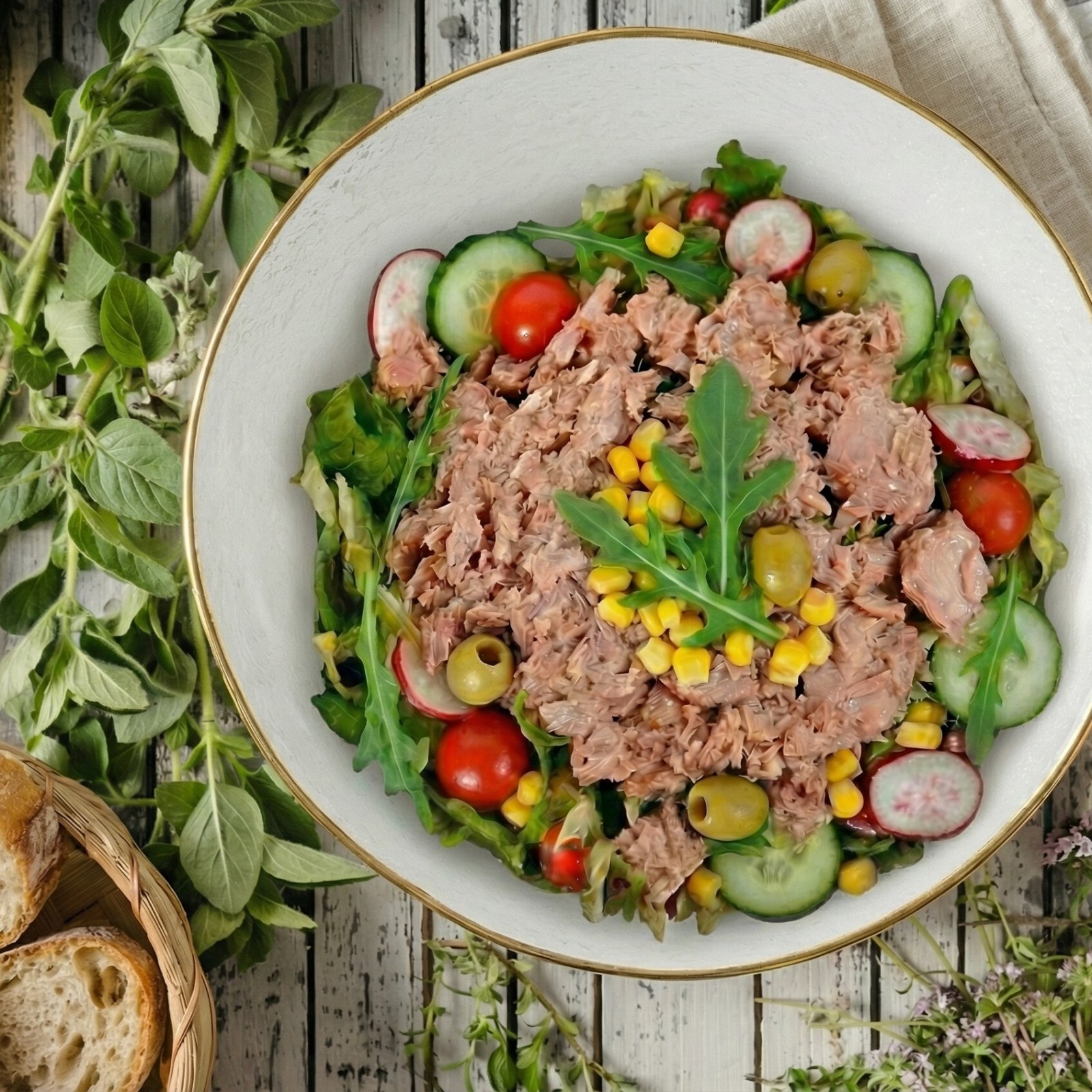 Ton Balıklı Salata