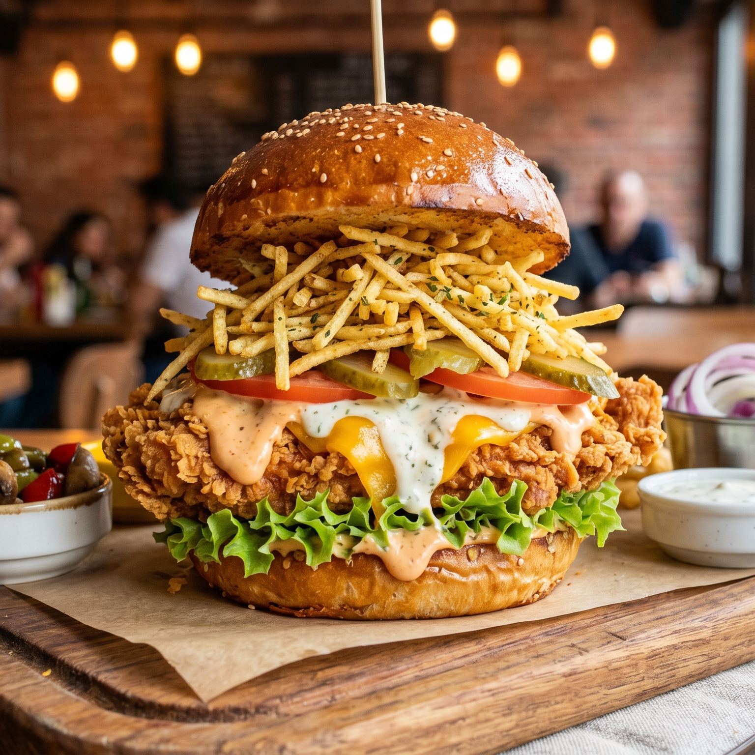 Chick Ranch Burger