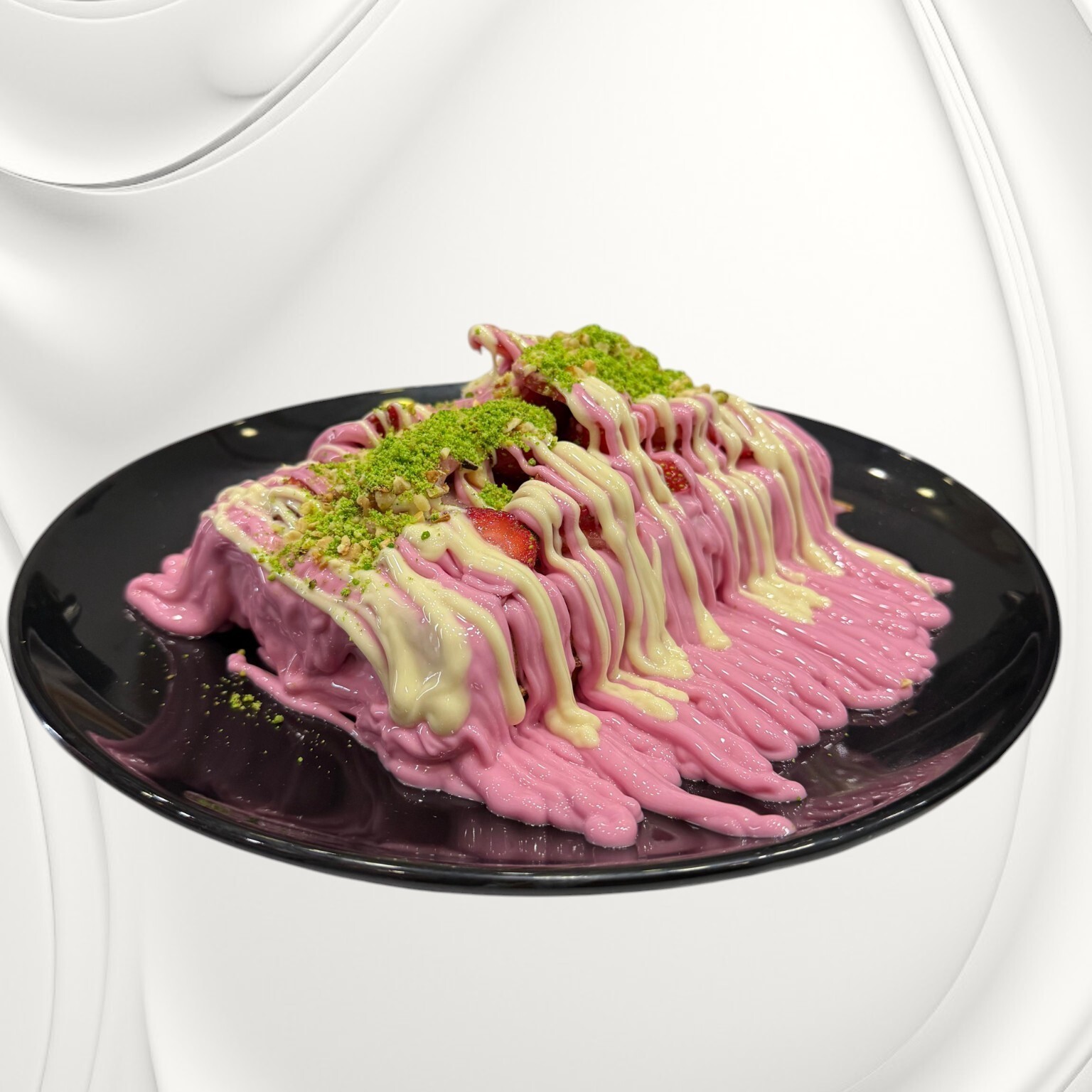 Çilek Rüyası (Çilekli Waffle)