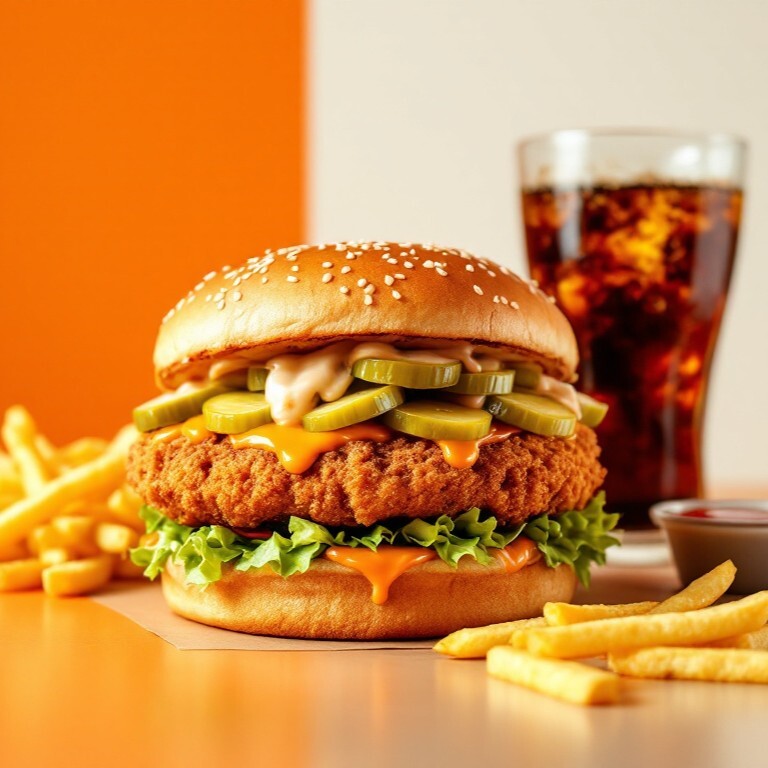 Tasty Burger Menü (İçecekli)