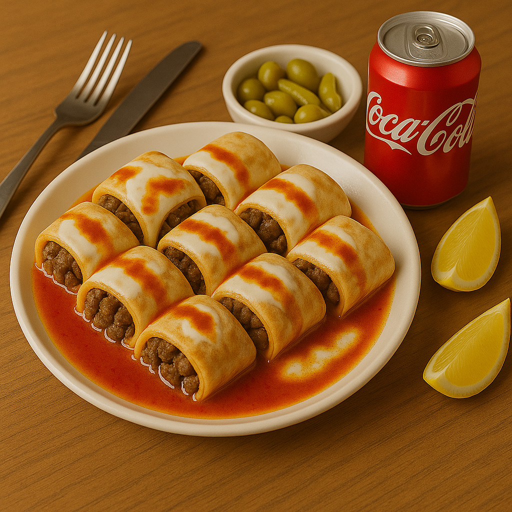 Yoğurtlu Et Tantuni + Kutu İçecek