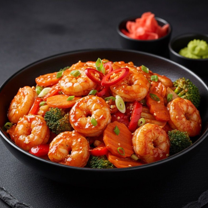 Sarımsak Soslu Karides / Garlic Shrimp
