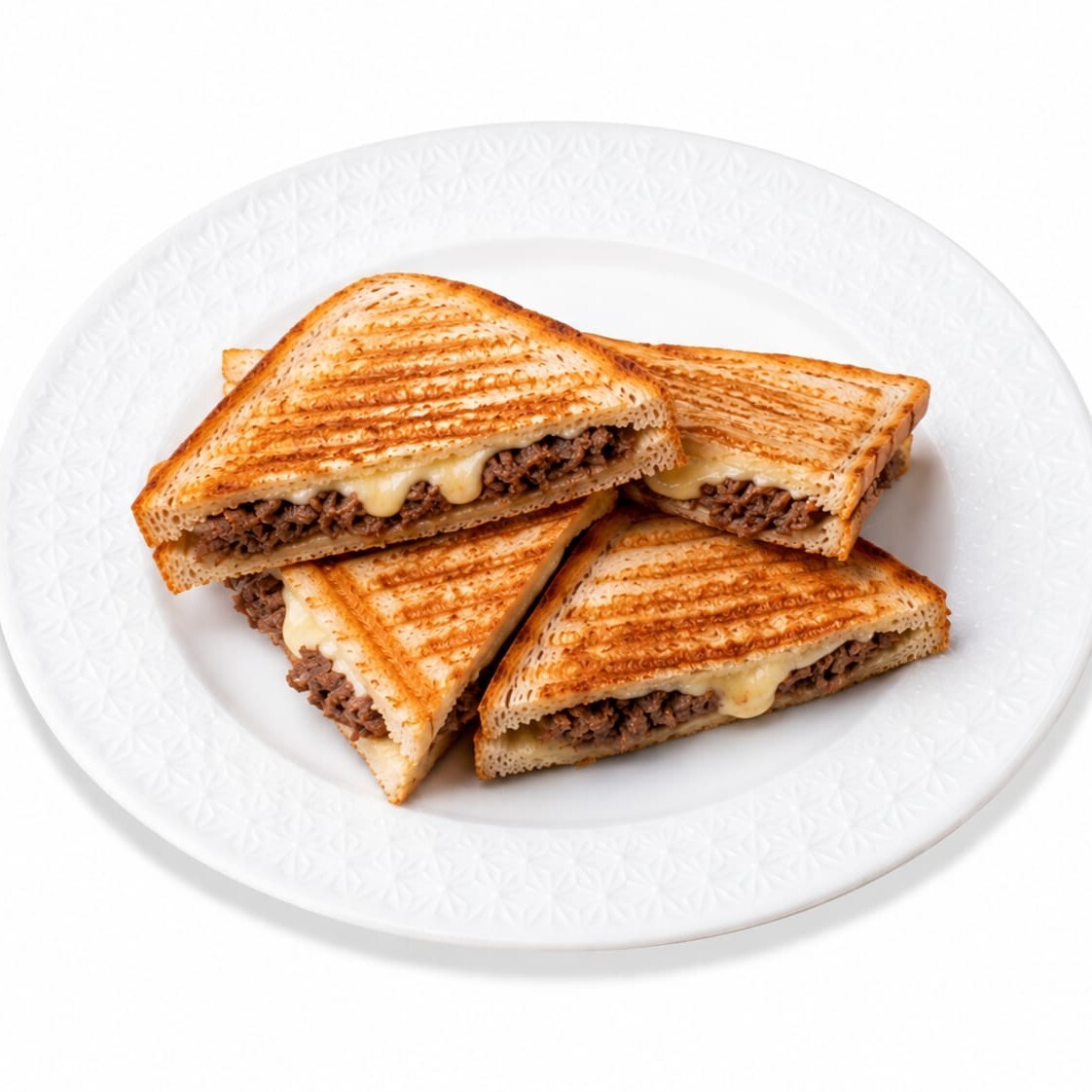 Kavurmalı Kaşarlı Tost Double