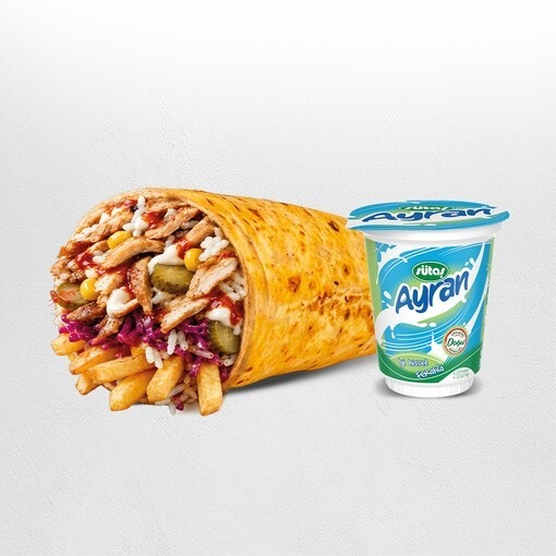 May Burrito Pilavlı Menü