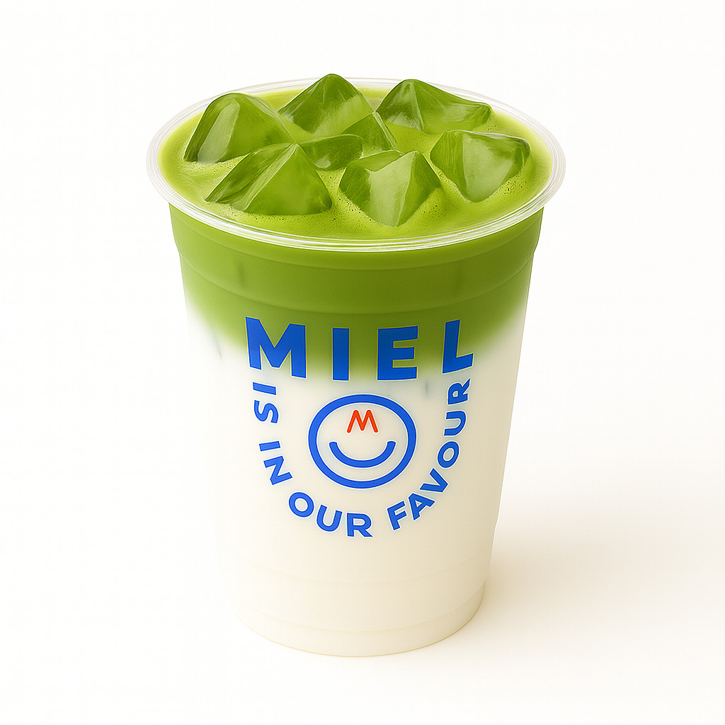 Iced Coconut Matcha Latte