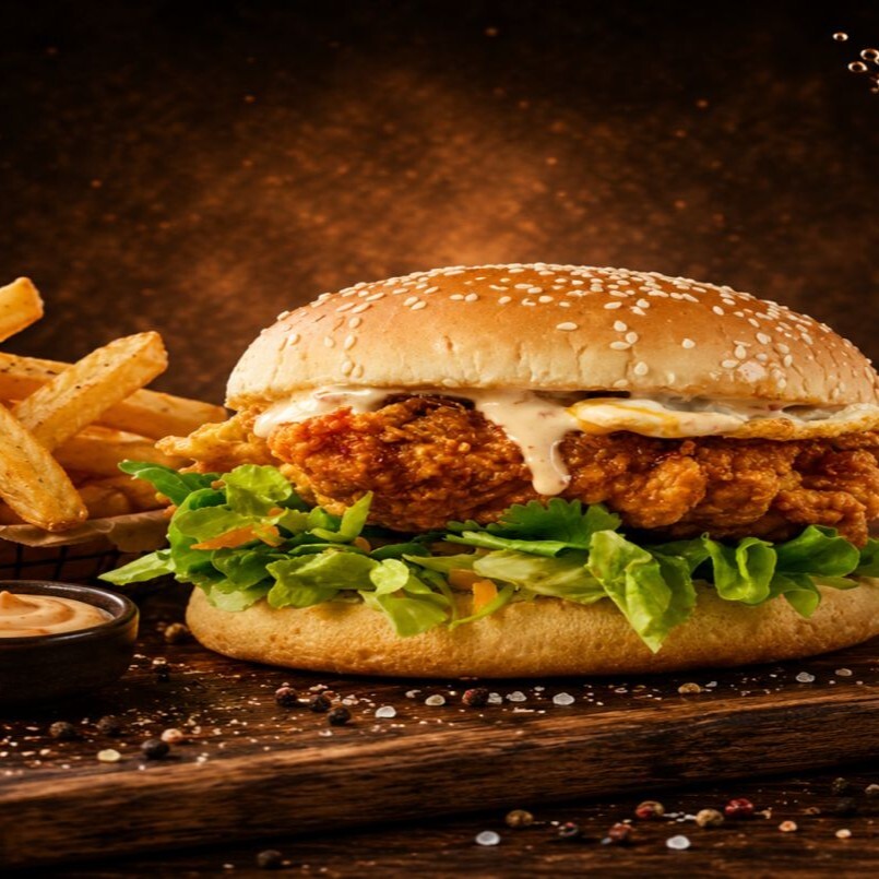 2'li Chicken Burger Menü
