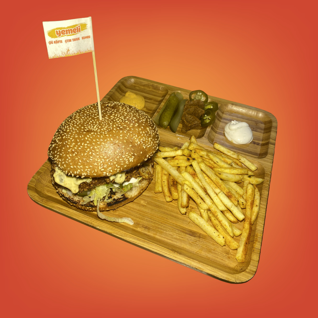Çıtır Tavuk Burger (120 gr)