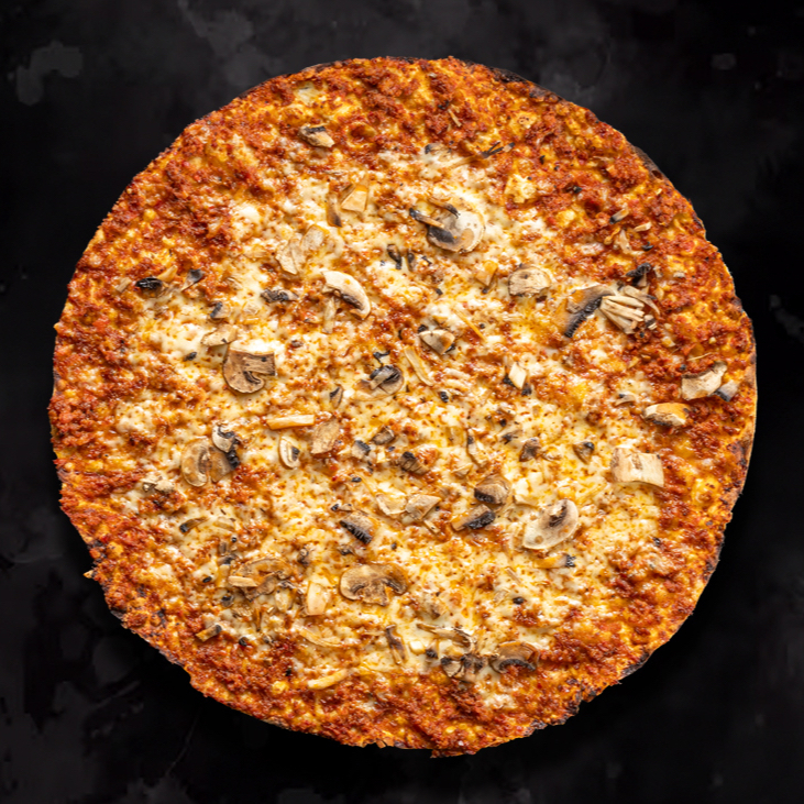 Kaşarlı Mantarlı Lahmacun (Acılı)