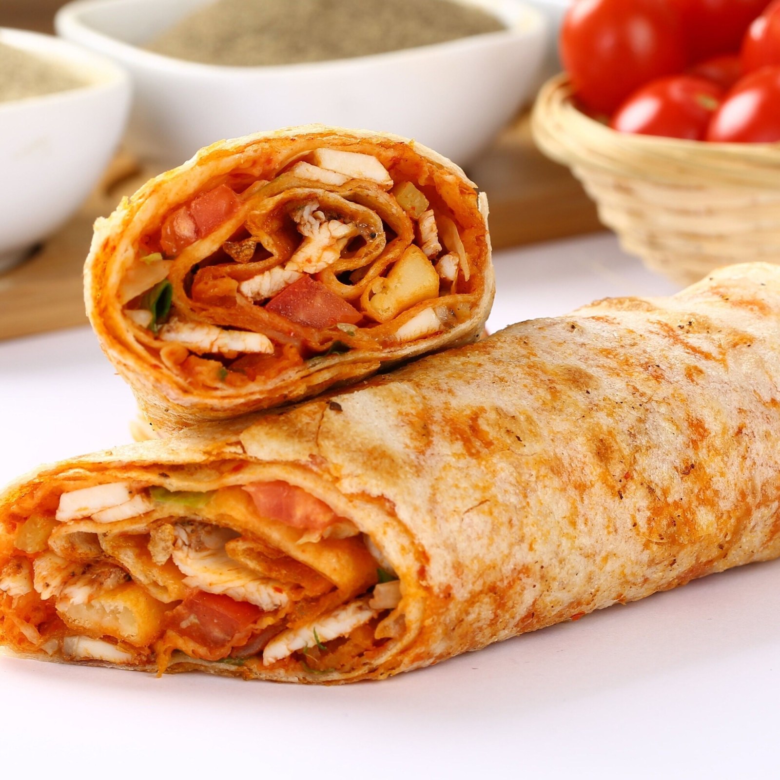 Hatay Usulü Tavuk Döner Dürüm+Coca Cola