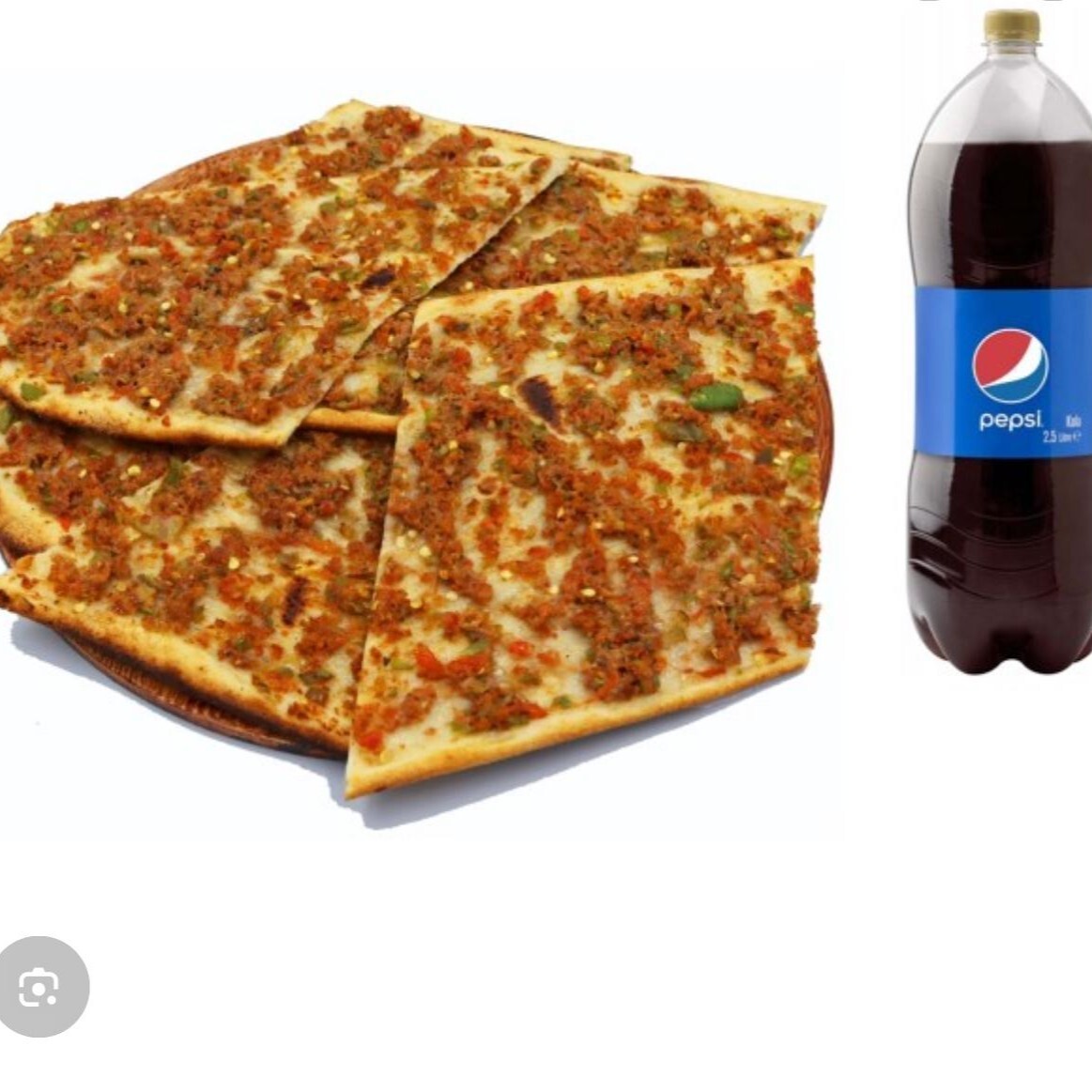 (5 Adet) Etli Ekmek Ve (2.5 lt) Pepsi