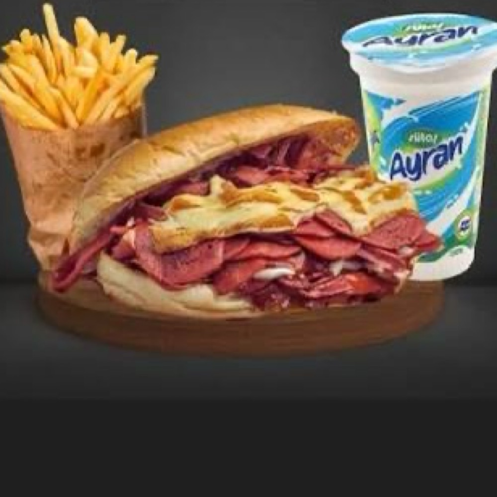 Kumru + Ayran (Cips)