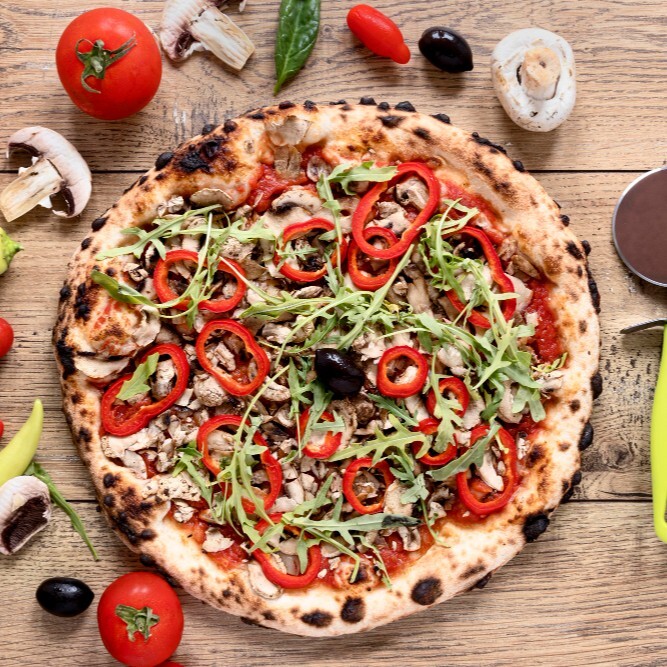 Vejeteryan Pizza