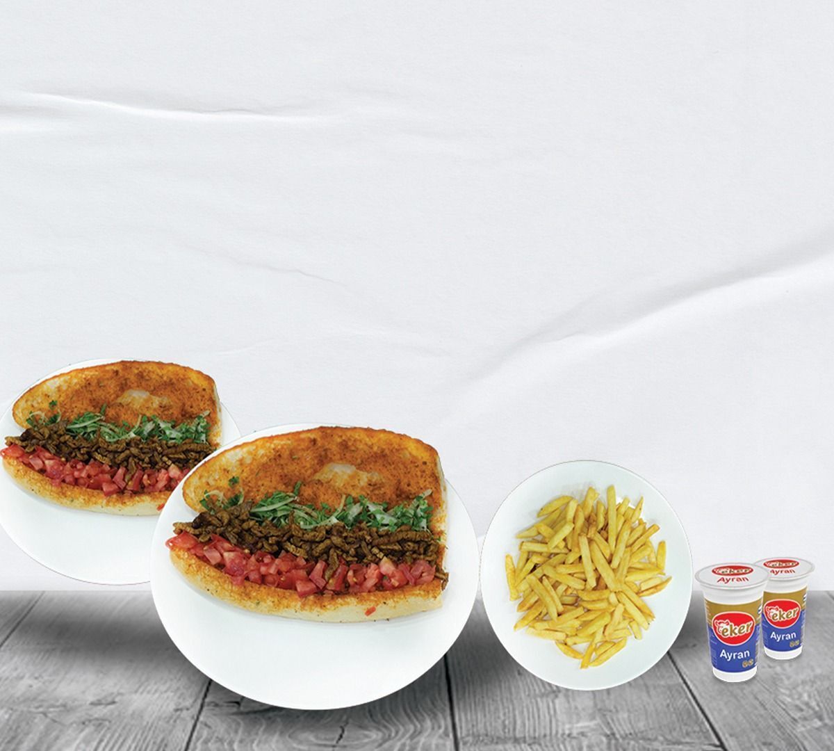 2 Kişilik Et Tantuni Doyuran Menü