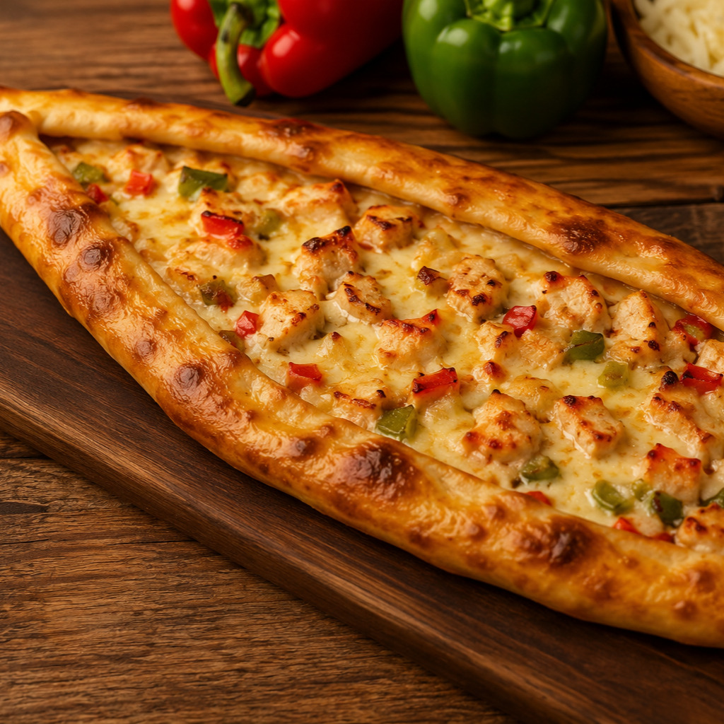 Tavuklu Pide