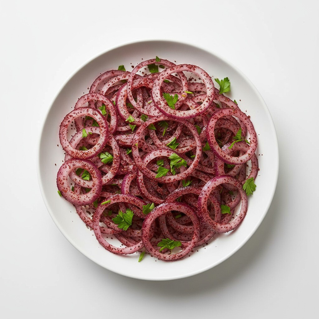 Sumaklı Soğan Salatası