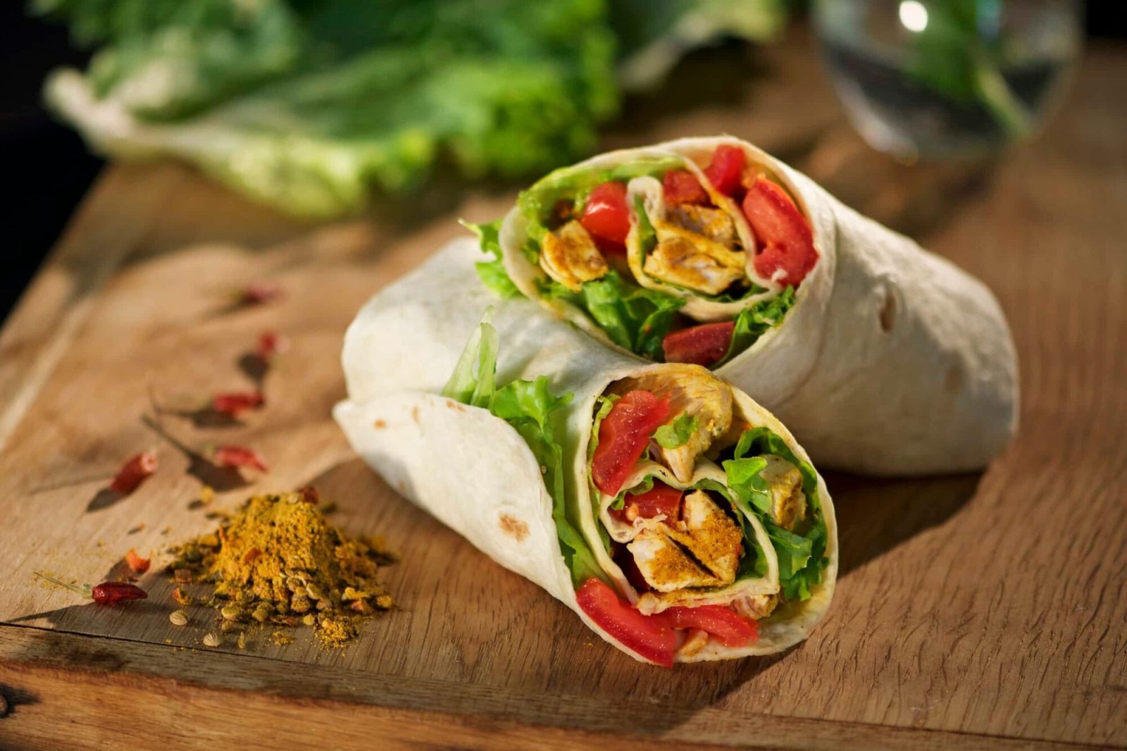 Double Doritoslu Çiğ Köfte Dürüm