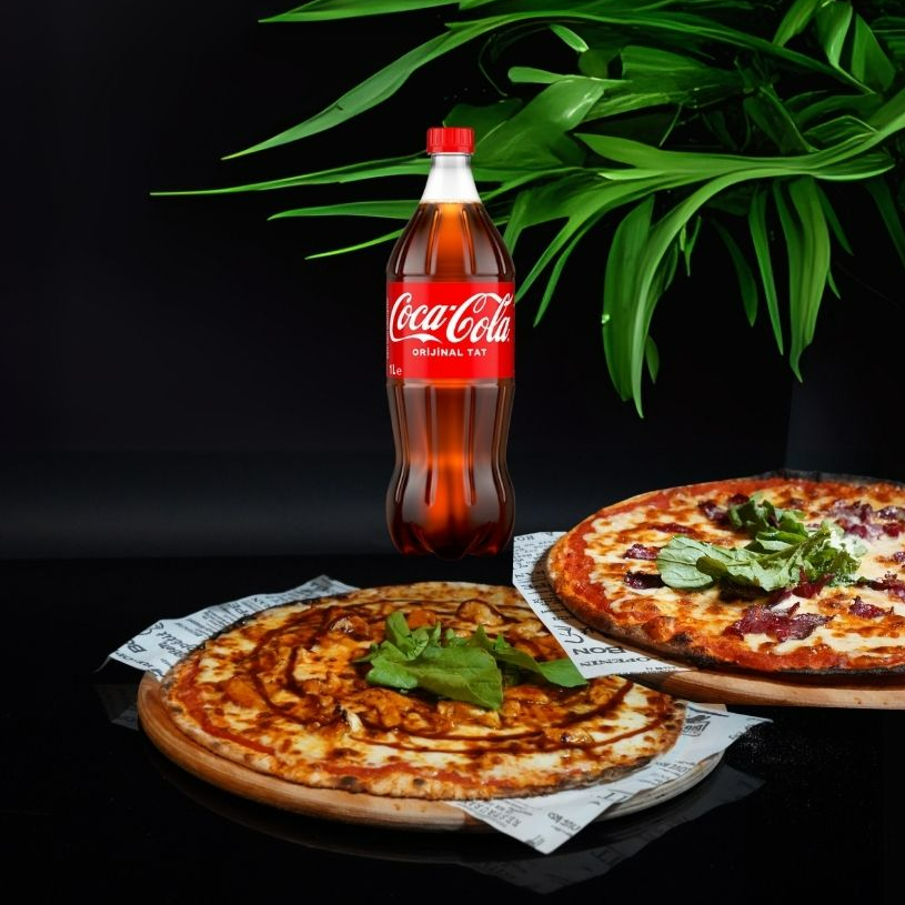 İstediğin 2 pizza 1 LT Cola