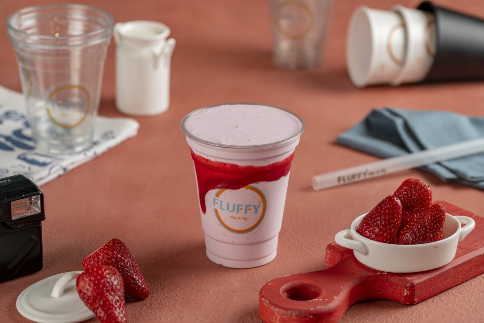 Çilekli Milkshake