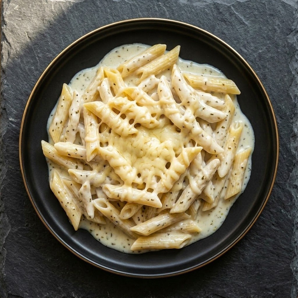 Kremalı Kekikli Penne