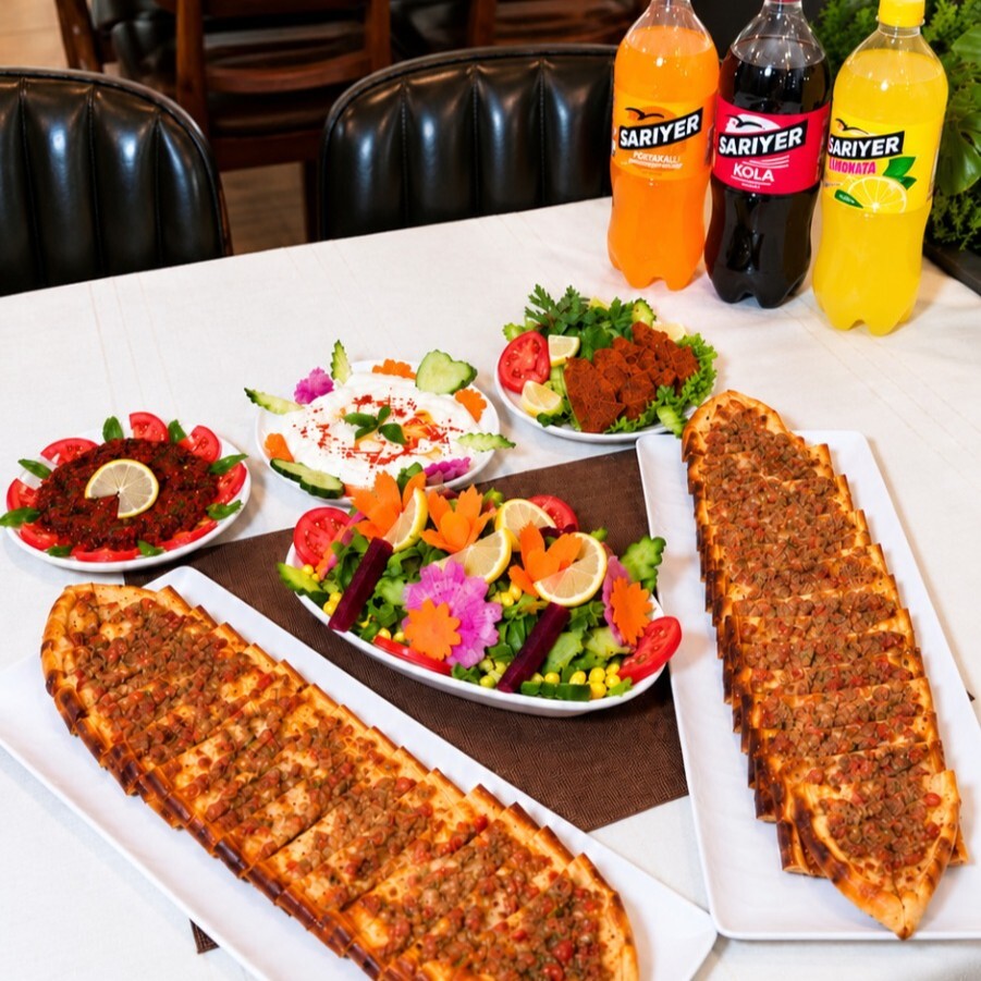 2 Adet Kıymalı Pide + 1 Lt Sarıyer İçecek (Kola - Portakal - Limonata)