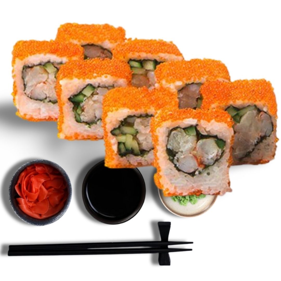 205- California Ebi Roll (8 Pcs.)