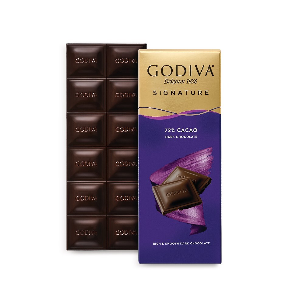Godiva %72 Dark Chocolate Tablet (90 g)